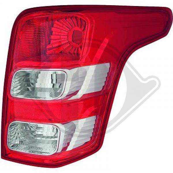 Mitsubishi L200 15->> - Lampa tylna zespolona