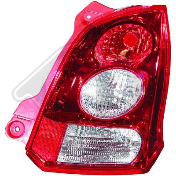 Nissan Pixo 09->> - Lampa tylna zespolona