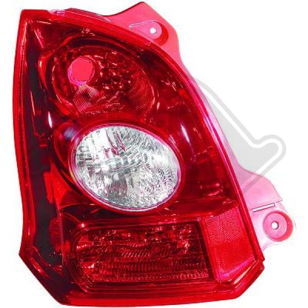 Nissan Pixo 09->> - Lampa tylna zespolona