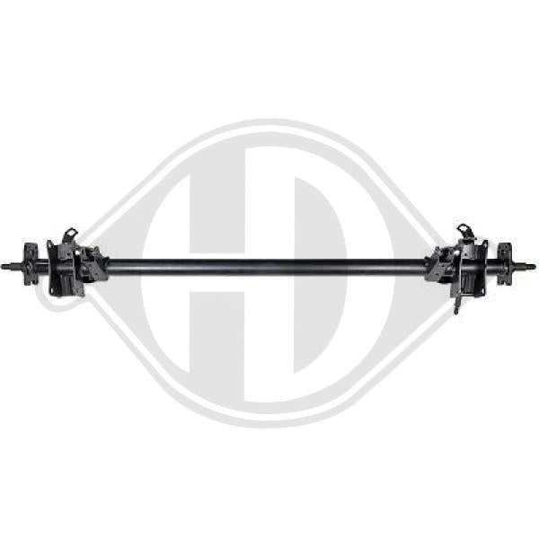 Nissan Pixo 09->> - Korpus osi