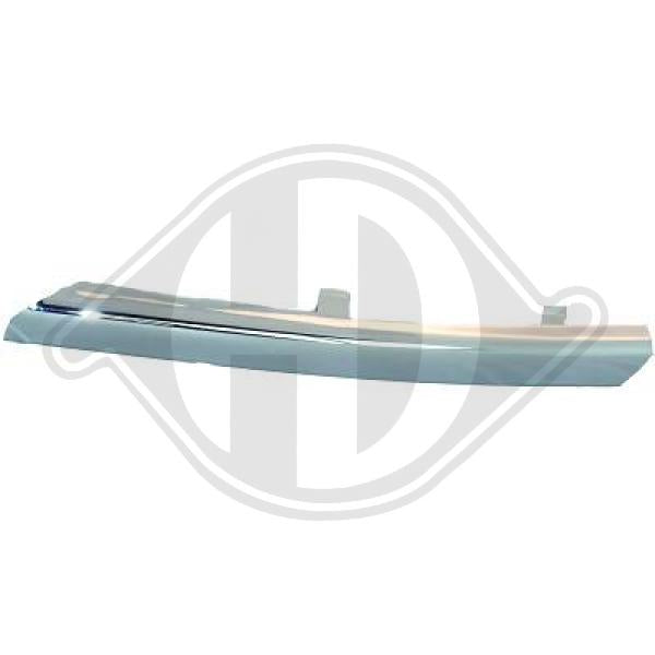 Nissan Almera N16 (3/4/5Trg) 02-06 - Listwa ozdobna / ochronna kratka chłodnicy