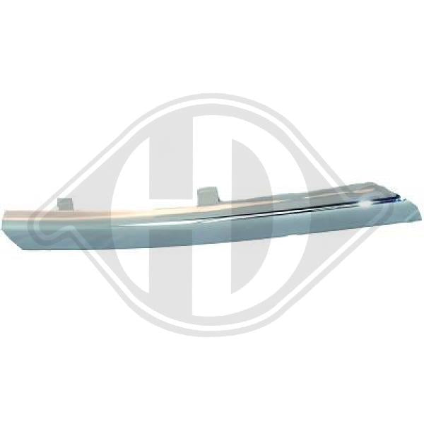 Nissan Almera N16 (3/4/5Trg) 02-06 - Listwa ozdobna / ochronna kratka chłodnicy