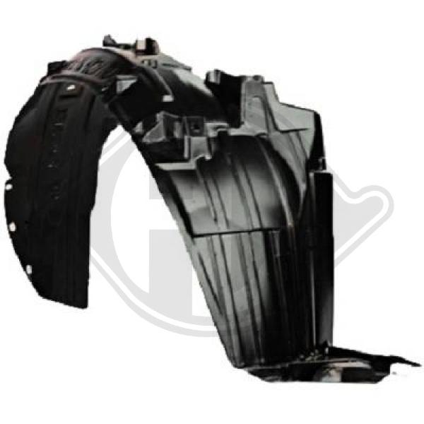 Nissan Micra K12 05-10 - Poszycie Wnęka na koła