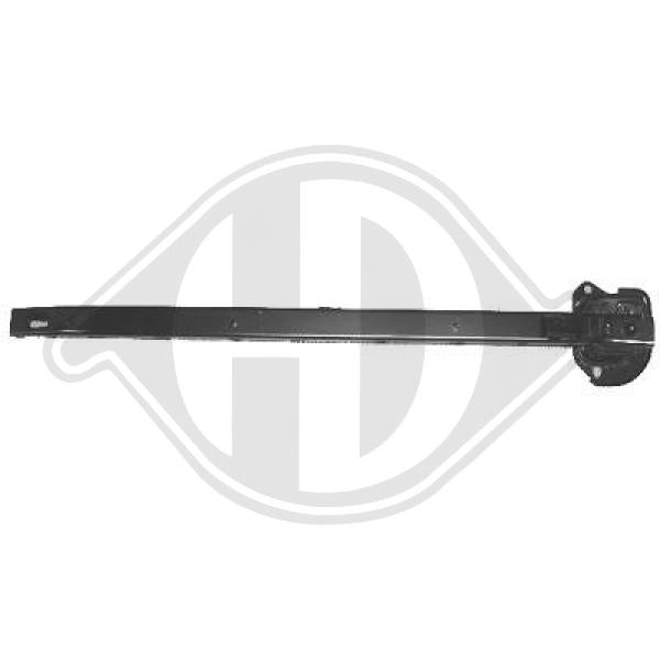 Nissan Micra K12 03-05 - Pochłaniacz uderzenia zderzak