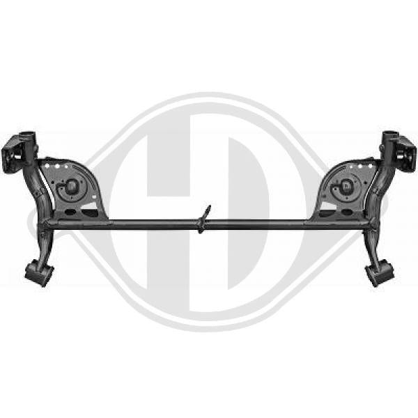 Nissan Micra K12 05-10 - Korpus osi