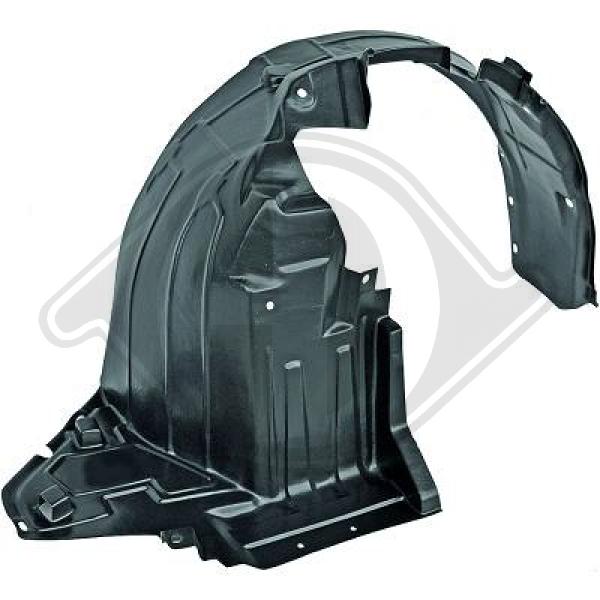 Nissan Micra K13 10-13 - Poszycie Wnęka na koła