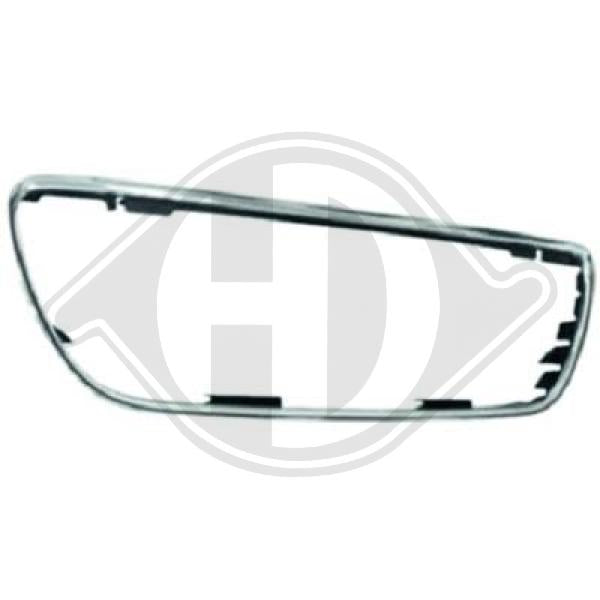 Nissan Micra K13 10-13 - Listwa ozdobna / ochronna zderzak