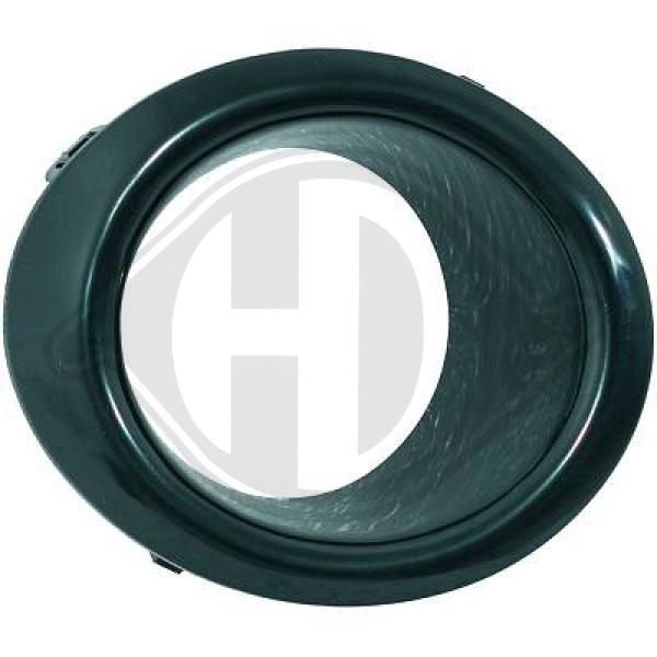 Nissan Note 05-13 - Rama reflektor przeciwmgłowy