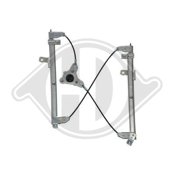 Nissan Qashqai 10-13 - Podnośnik szyby