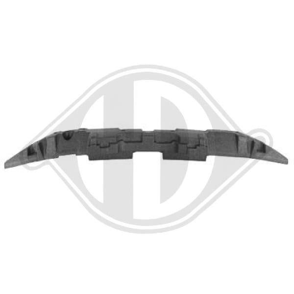 Nissan Qashqai 07-10 - Pochłaniacz uderzenia zderzak