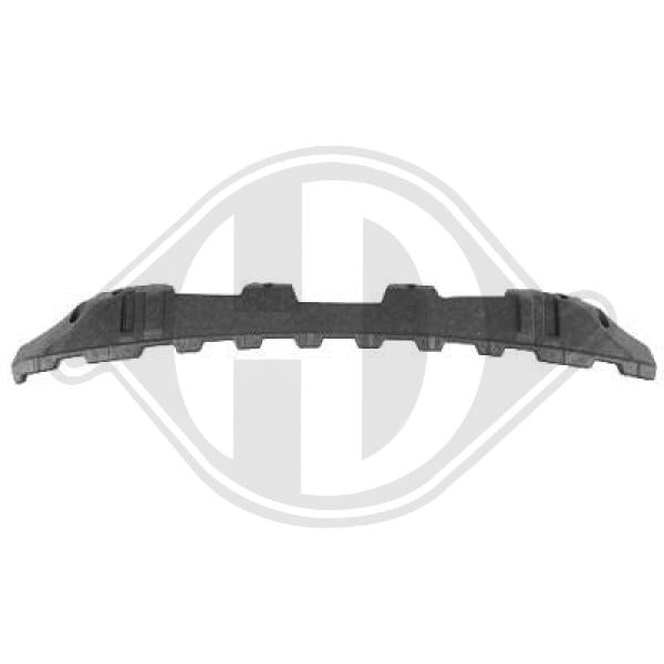 Nissan Qashqai 07-10 - Pochłaniacz uderzenia zderzak