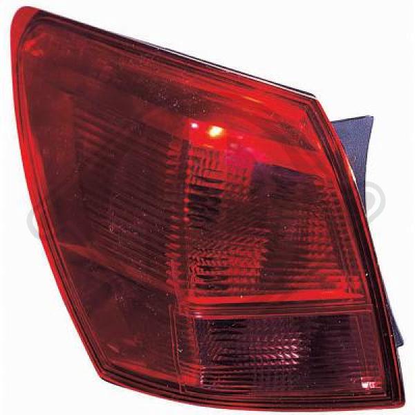 Nissan Qashqai 07-10 - Lampa tylna zespolona