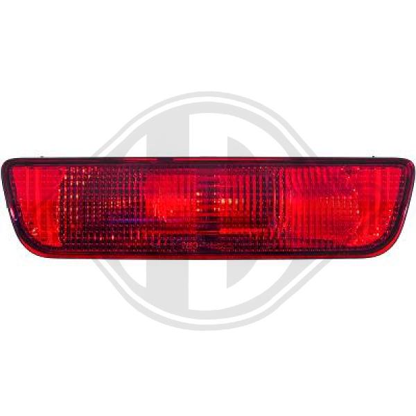 Nissan Qashqai 07-10 - Lampy przeciwmgłowe tylne