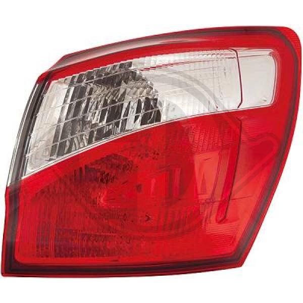 Nissan Qashqai 10-13 - Lampa tylna zespolona