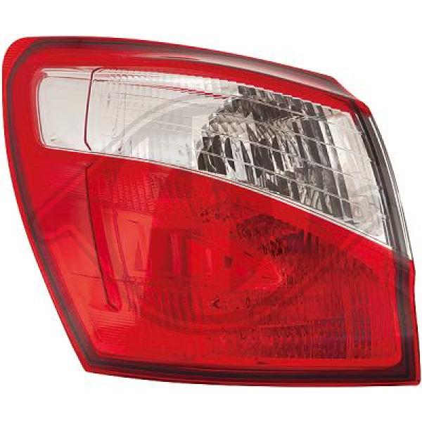 Nissan Qashqai 10-13 - Lampa tylna zespolona