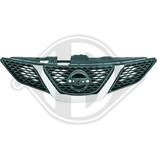 Nissan Qashqai 14-17 - Kratka chłodnicy (grill)