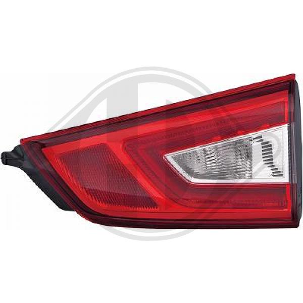 Nissan Qashqai 14-17 - Lampa tylna zespolona