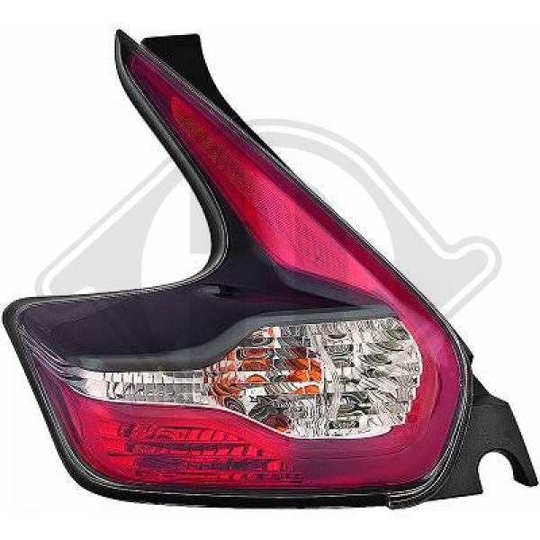 Nissan Juke 10-14 - Lampa tylna zespolona