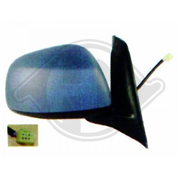 Fiat Sedici 06->> - Lusterko zewnętrzne