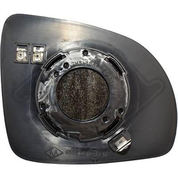 Kia Picanto 08-11 - Szkło lusterka lusterko zewnętrzne