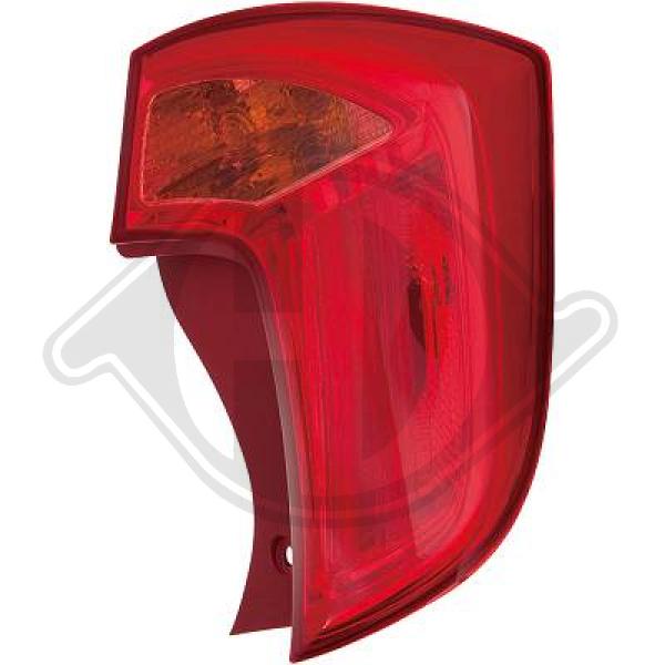 Kia Picanto 11-15 - Lampa tylna zespolona