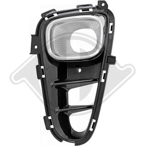 Kia Picanto 17->> - Kratka wentylacyjna zderzak