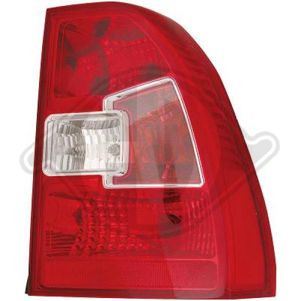 Kia Sportage 08-10 - Lampa tylna zespolona