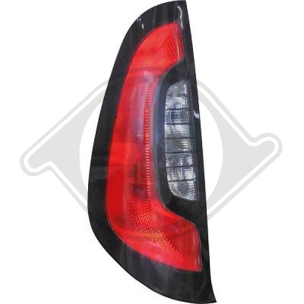 Kia Soul 14-16 - Lampa tylna zespolona