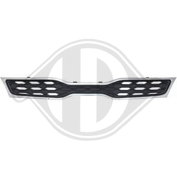 Kia Rio (TYP UB) 11-15 - Kratka chłodnicy (grill)