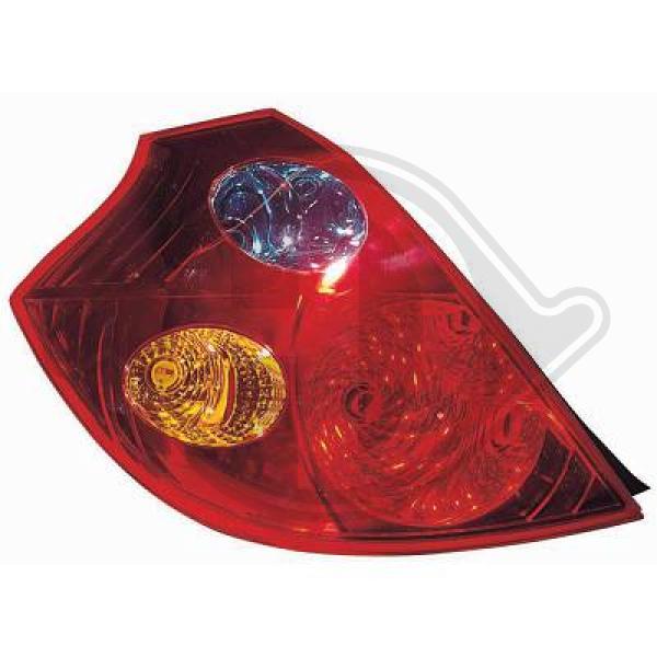 Kia Ceed Lim./Sportwagon 06-09 - Szkło lampy lampa tylna zespolona