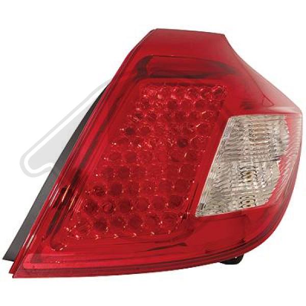 Kia Ceed Lim./Sportwagon 09-12 - Lampa tylna zespolona
