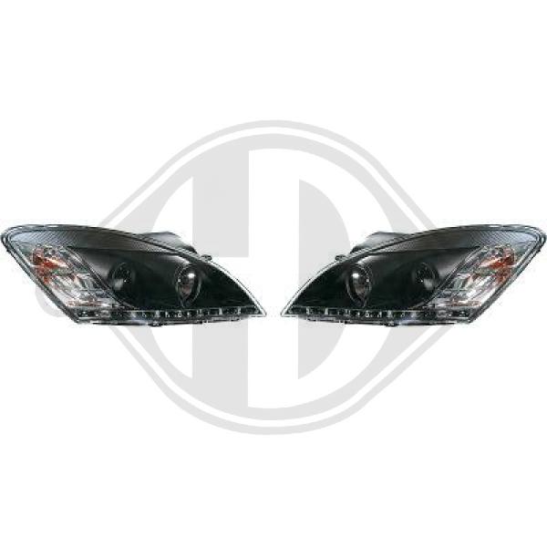 Kia Ceed Lim./Sportwagon 06-09 - Zestaw reflektora głównego