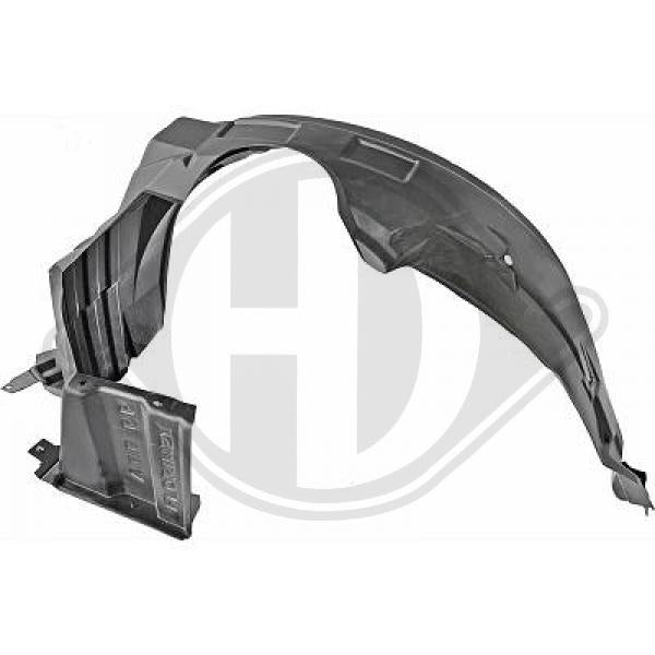 Toyota Aygo 09-12 - Poszycie Wnęka na koła