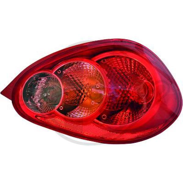 Toyota Aygo 05-09 - Lampa tylna zespolona