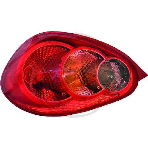 Toyota Aygo 05-09 - Lampa tylna zespolona
