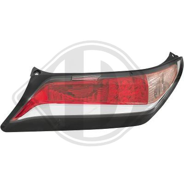 Toyota Aygo 14->> - Lampa tylna zespolona