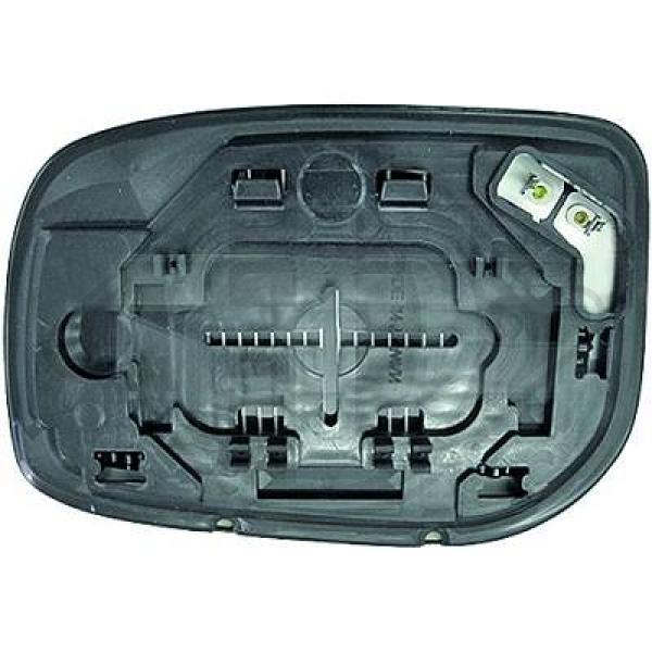 Toyota Yaris 09-11 - Szkło lusterka lusterko zewnętrzne