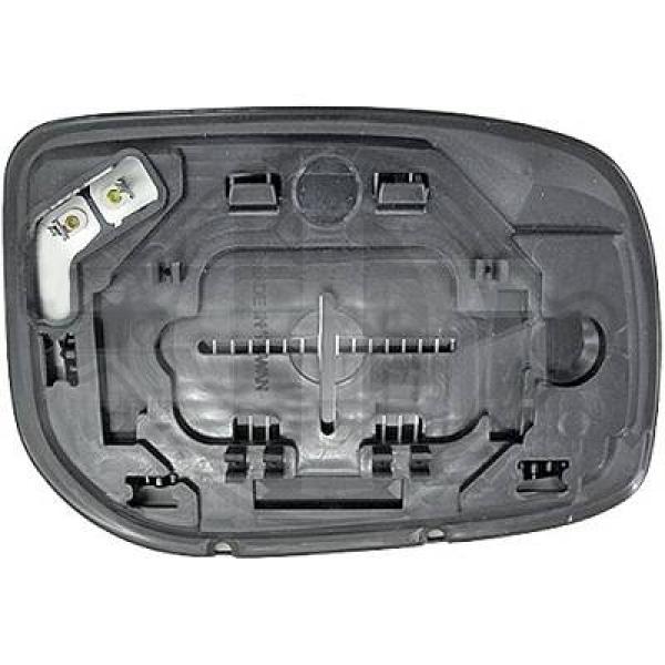 Toyota Yaris 06-08 - Szkło lusterka lusterko zewnętrzne