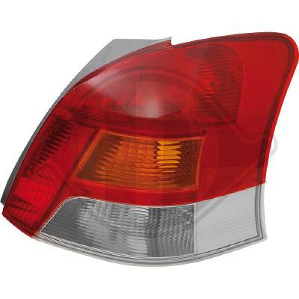 Toyota Yaris 09-11 - Lampa tylna zespolona