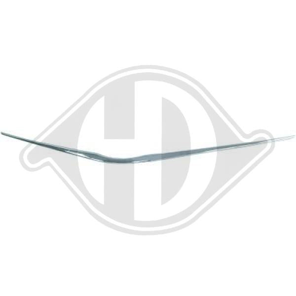 Toyota Yaris 11-14 - Listwa ozdobna / ochronna kratka chłodnicy