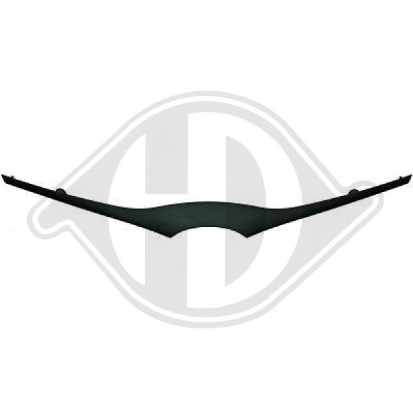 Toyota Yaris 14-17 - Listwa ozdobna / ochronna kratka chłodnicy