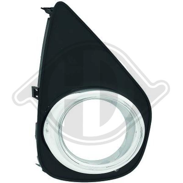 Toyota Yaris 14-17 - Kratka wentylacyjna zderzak