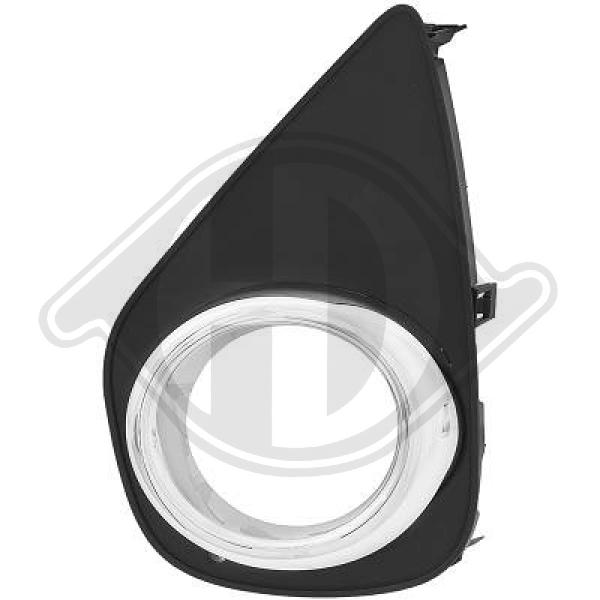 Toyota Yaris 14-17 - Kratka wentylacyjna zderzak