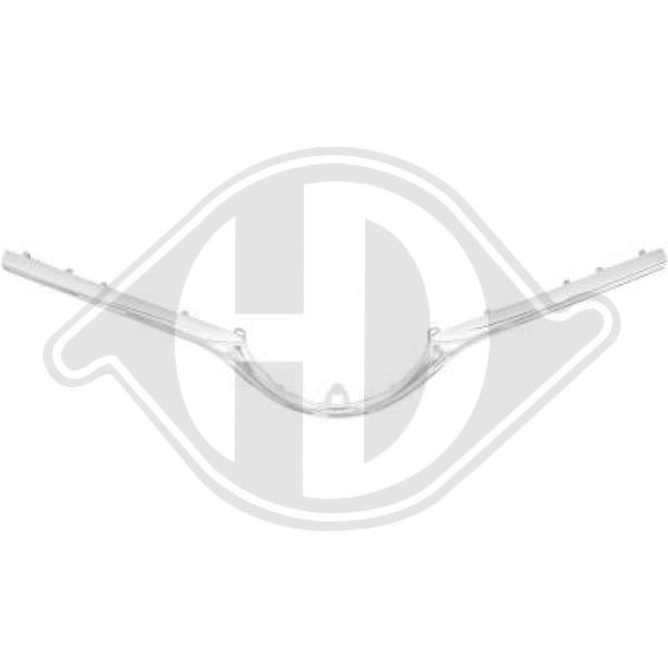 Toyota Yaris 14-17 - Listwa ozdobna / ochronna kratka chłodnicy