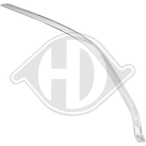 Toyota Yaris 14-17 - Listwa ozdobna / ochronna zderzak