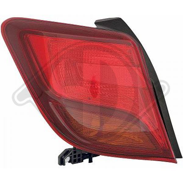 Toyota Yaris 14-17 - Lampa tylna zespolona