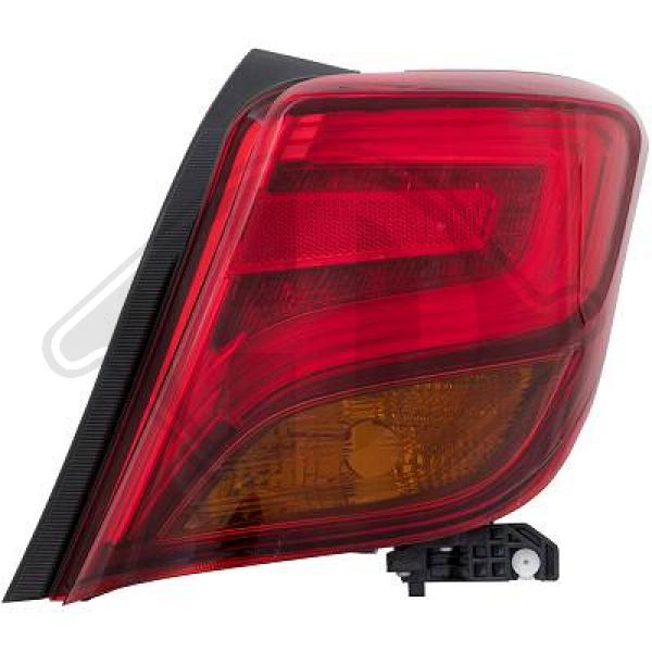 Toyota Yaris 14-17 - Lampa tylna zespolona