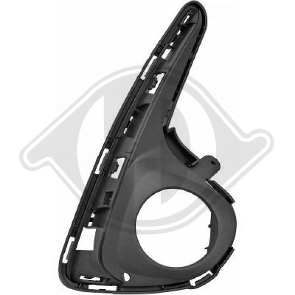 Toyota Yaris 17->> - Kratka wentylacyjna zderzak