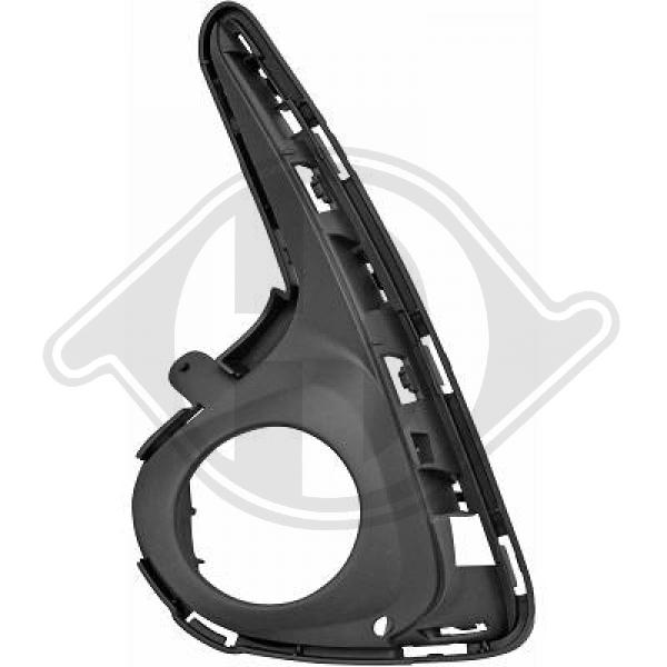 Toyota Yaris 17->> - Kratka wentylacyjna zderzak