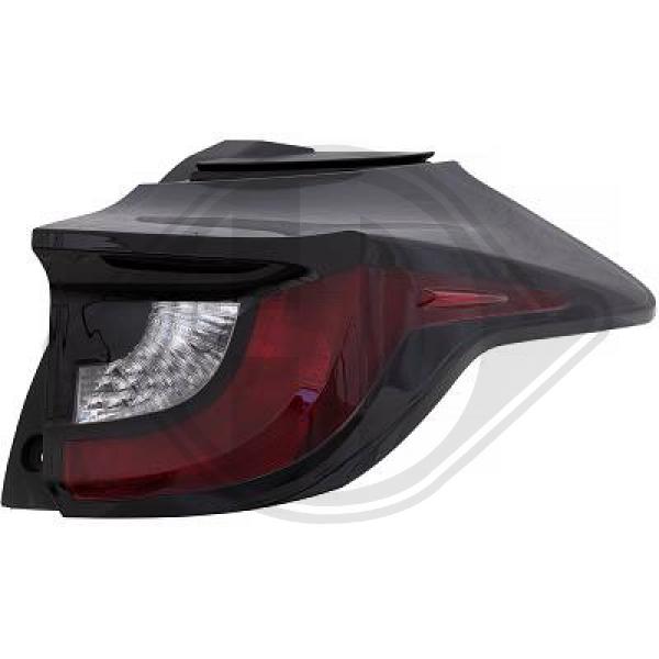 Toyota Yaris 20->> - Lampa tylna zespolona
